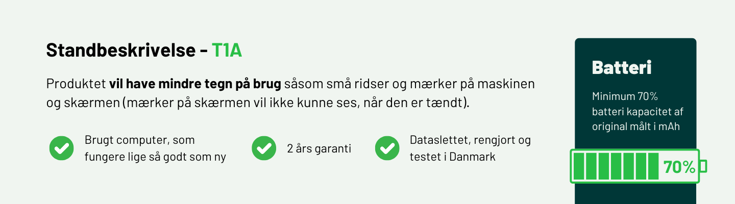 Lenovo ThinkPad T14 Gen 1 - 13.9" - Intel Core i5 - 10310U - 16 GB RAM - 256 GB SSD - skandinavisk - istandsat - Billede 2